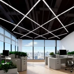 SR Lighting LED Linear Light Aluminum Black White 120 Beam Angle IP20 Rated 3 Year Warranty 50000 Hours Lifespan Ra80 3CCT