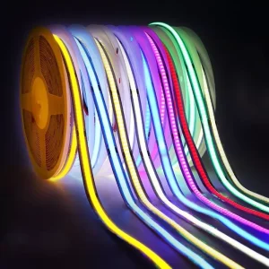 SXZM 320Leds m Flexible DC5V 12V 24V COB LED Strip Light Warm White Red Blue Tira Linear Lighting for Room Kitchen 8mm