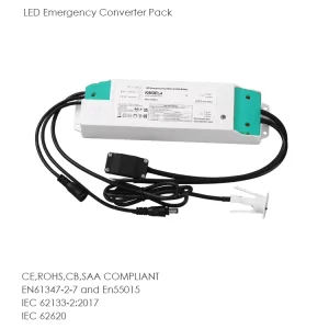 Safety Emergency Lighting Kit for LED Panel 3W 5W 8W Manual Self Test LiFePO4 3 5 Hour Runtime SAA CE Factory Direct