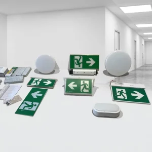 Safety Maintained Waterproof Emergency LED Exit Sign Light IP65 Rated Wall Mounted 3H Emergency Battery