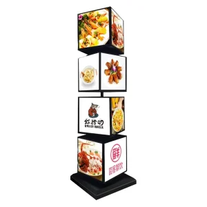 Scratch Resistant Indoor LED Light Box for Advertising
