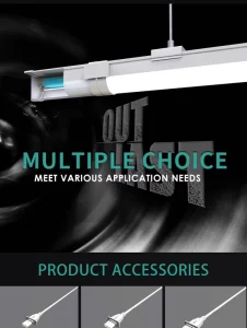 Seamless Connectable Maintained LED Triproof Emergency Batten IP66 Emergency Output Suspended Install Standard