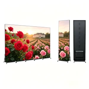 Seamless Splicing Digital LED Screen Poster 3840Hz High Refresh All in One Floor Standing LED Billboard for Exhibition Events