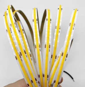 Self adhesive 24V Low voltage Copper Cuttable LED Light Strips for COB Lighting Home Decoration Ceiling and Kitchen Cabinets