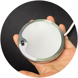 Sensor Under Cabinet Lighting Led 3w Round Kitchen Cabinets Led Strip Lighting Dimmable Mini Led Cabinet Light for Closet Puck