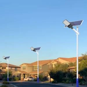 Separate Split 45000 Lumens LED Solar Street Lights IP65 2700-7000K Color Temp