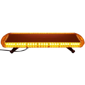 Shinemien 12V 24V 13.5inch 71inch 72pcs 6000lm Amber LED Emergency Light Bar IP67 Waterproof Rooftop Strobe Warning Utility