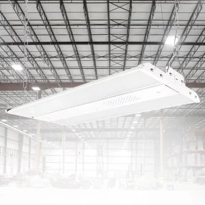 Shipping in US Stock LED High Bright 480V Linear High Bay Light Power and Color Temperature Switchable Industrial Lighting