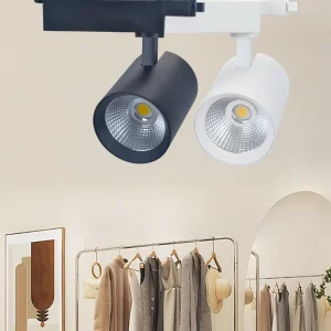 Shop Track Light System Commercial Ceiling Recessed Shop LED Track Lights European