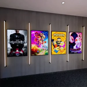 Sign Billboard Illuminated Led Light Boxing Advertising Light Boxes Poster Ultra Thin Light Box Display