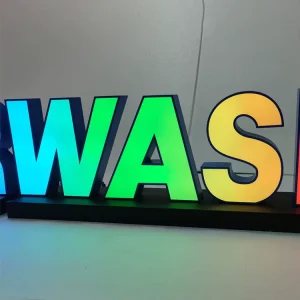 Sign Wall Mounted Light Box Logo Acrylic Light Box Display LED Display Screen for Shop