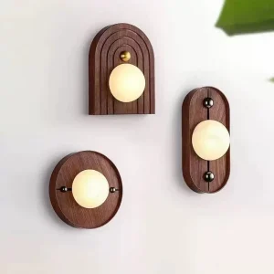 Simple Light Luxury Marble Retro Wall Lamps for Living Room Bedroom Corridor Homestay Dining Room