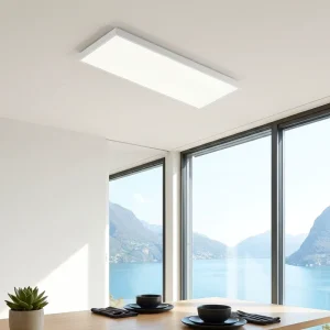 Simple Luxury Style Rectangle Surface Mounted LED Panel Light Ceiling Light for Classroom and Office