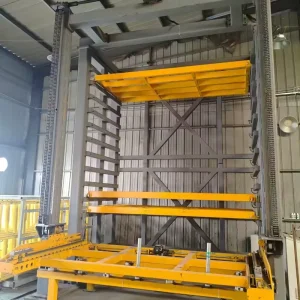 Single Tower Automatic Warehouse Rack System Intelligent Vertical Storage Warehouse