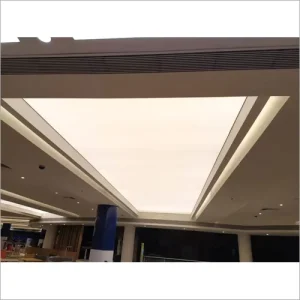 Skyliner Modern PVC Stretch Ceiling Design False 3D Digital Printing Sky Aluminum Frame Soft Film Decorative Light Boxes