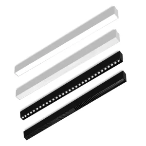 Sleek and Modern Linear Lighting for a Professional Office Ambiance Dimmable and Glare Free