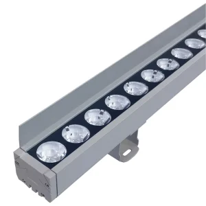 Slim Aluminum Alloy 1m DMX512 Wall Washer Outdoor Standing 24 LEDs RGBW Cabinet IP65-IP67 Building Light Architecture
