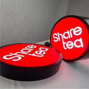 Slim Double-Sided LED Panel Light Box for Indoor Advertising Car and Companies Direction Display and Cinema Poster Frame