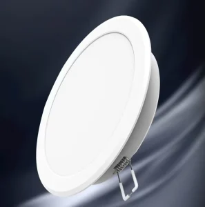 Slim LED Downlight 100 265V 6W 24W Plastic & Aluminum Ceiling Panel Light for Office Modern High Brightness CE ERP