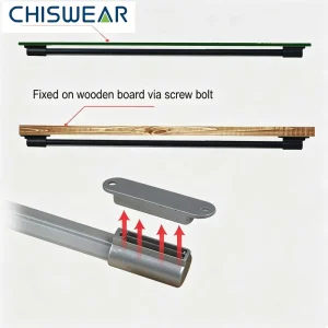 Slim Modern Aluminum LED Light Bar for Display Cases and Retail Lighting
