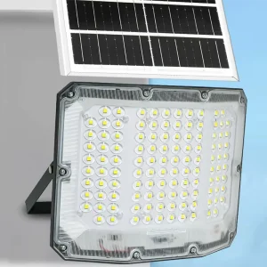 Smart Adjustable Remote Timing Automatic Night Lighting Garden Yard High Brightness Daylight IP67 LED Flood Light Rechargeable