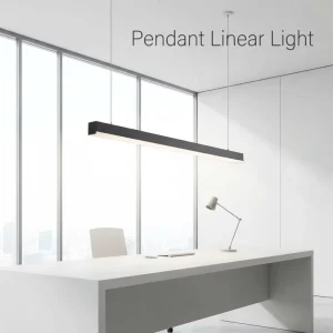 Smart CCT Tunable Dimming LED Linear Light 20W 30W 40W 50W Suspending Surface Mounted Recessed Tube Light RoHS CE