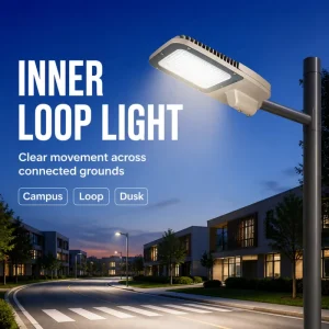 Smart Control Aluminum Alloy IP65 AC LED Street Light 200W for Urban Roads Campuses Hospitals and Commercial Areas