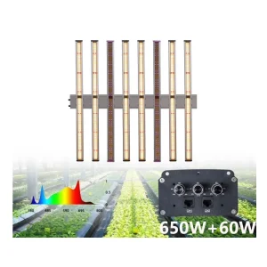 Smart Controller Full Spectrum LED Grow Lights Commercial Vertical Farming Spider Grow Lights Led