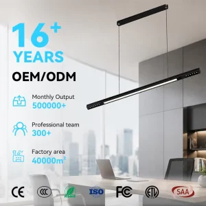 Smart Dimmable Gesture Sensing Control Lighting Led Linear Light Zhouying