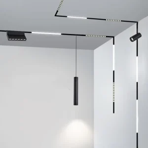 Smart Indoor Lighting Home Commercial Linear Magnetic Light System Magnetic Track Lights LED