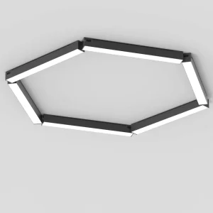 Smart LED Linear Tube Lights Industrial Batten Strip Lighting for Warehouse IP65 Aluminum Smart LED Linear Tube Lights for Shop