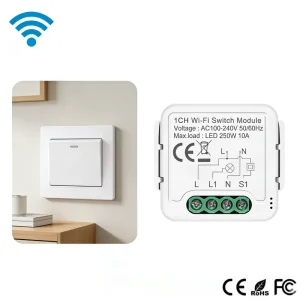 Smart Life WiFi 2 Channel Dimmer Relay 10A Durable Commercial Lighting Smart Control Module