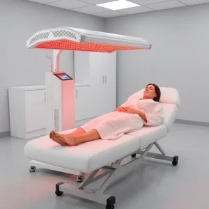 Smart Motorized Lifting Red Light Therapy Panel 660nm 850nm 940nm High Intensity Full Body Light Equipment for Health Center