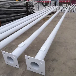 Smart Pole with CCTV Camera for Solar Street Lights, Garden Lights, Outdoor Lighting, and Beacon Systems