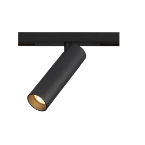 Smart Slim 2meter 3 Way COB Track Lights 11mm Magnetic Industrial Commercial Adjustable Spotlight Texture Black High CRI 92 20W