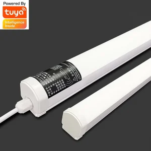 Smart Slim IP54 4FT 18W App Control IOT Tuya LED Triproof Linear Light with Built in Radar Motion Sensor