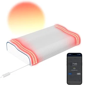Smart Sunrise Pillow with Music & White Noise for Home Use No-Disturb Silent Vibrating Alarm OEM/ODM China Factory