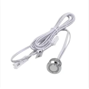 Smart Touch IR Sensor Switch with 1-5cm Sensing Range Dimming 5A 60W/120W IP22 ABS Material for Cabinet LED Lighting