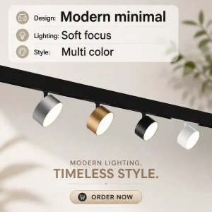 Smart Tuya Zigbee System Modern 5 Year Warranty Hotel Supermarket Lighting 48V High CRI 90 Magnetic LED Track Light Anti Glare