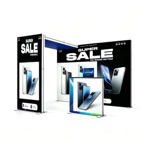 Smooth Seamless SEG Light Box Booth with High Definition Vivid Images for Photo Zone at Expo and Trade Show Booth