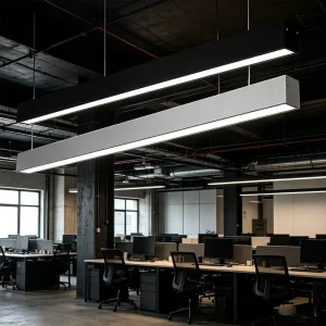 Snap On Design 4CCT Adjustable Surface Mounted Aluminum Linear Light 4FT 8FT Ceiling Office Recess LED Linear Lighting