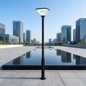Solar DC Street Light Garden Ultra bright IP65 Waterproof Automatic Night LED Outdoor Die cast Aluminum 6000K Daylight 3 Year