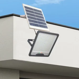 Solar Flood Light LED IP65 Waterproof ABS High Lumen 1200 Lumens Remote Control Outdoor Solar Street Light for Home Garden
