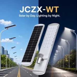 Solar Highway Street Light IP66 LED Aluminum Plastic Shade Battery DC Supply High CRI 90 CCC RoHS Certified 5 Year 200W