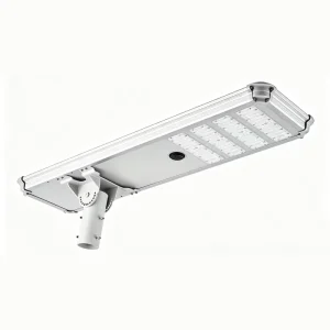 Solar IP65 Waterproof All-in-One LED Parking Lot Light with Motion Sensor Touch & Remote Control for Commercial Use