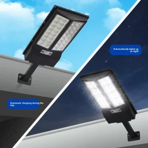 Solar IP66 Waterproof ETL CQC Certified 90 Beam Angle Street Light Outdoor Garden Super Bright LED Lighting Remote controlled