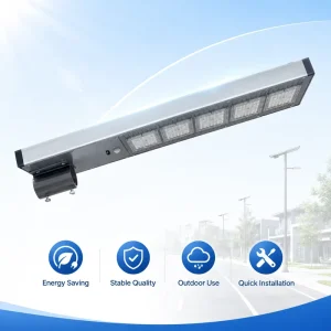Solar LED Street Light 150W IP66 Rated CE CCC RoHS Certified Highway Use Battery DC Supply Aluminum Construction Plastic Solar