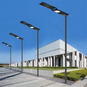Solar LED Street Lights Road Monocrystalline Solar Panel IP66 Waterproof 15 40W Power LiFePO4 Battery Aluminum Alloy