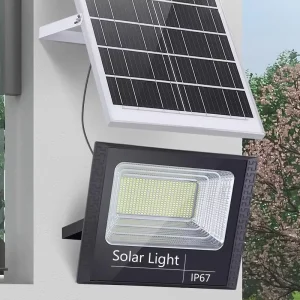 Solar Led Flood Light Hot Sell Outdoor Waterproof Garden Floodlights 208 Bright Security Lamp Lighting