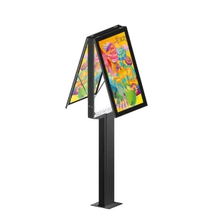 Solar Light Box Sign Board Outdoor Digital Billboard